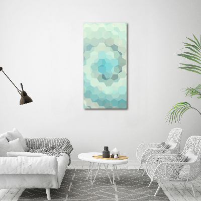 Verticaal canvasschilderij Abstracte achtergrond