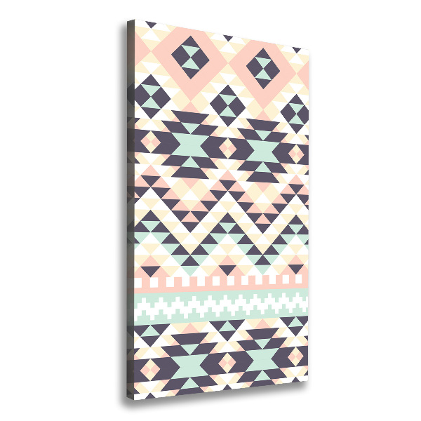 Verticale foto op canvas Etnische achtergrond