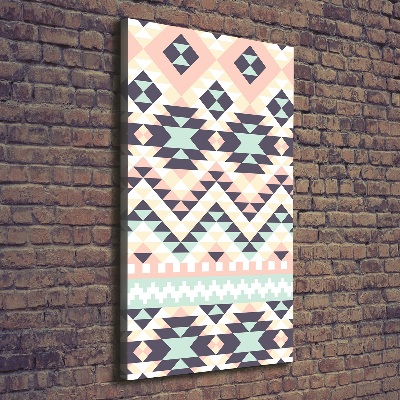 Verticale foto op canvas Etnische achtergrond