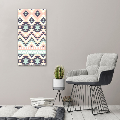 Verticale foto op canvas Etnische achtergrond