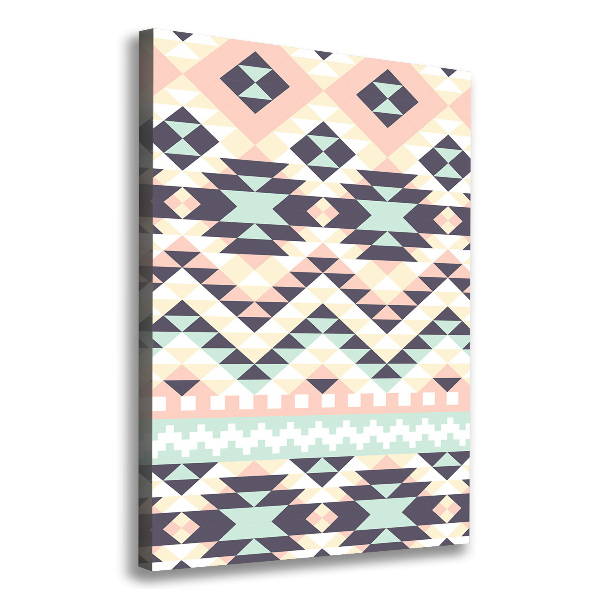 Verticale foto op canvas Etnische achtergrond