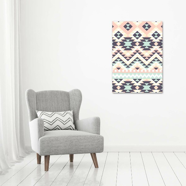 Verticale foto op canvas Etnische achtergrond