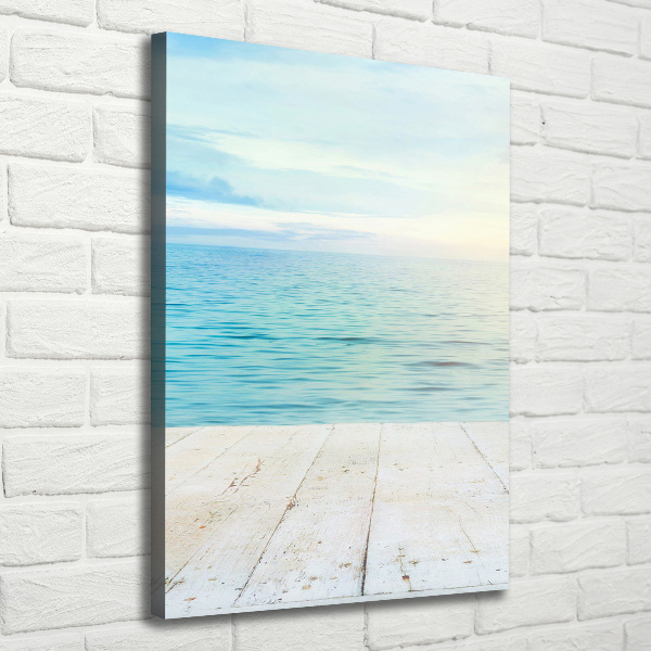 Verticale canvasfoto Tropisch strand