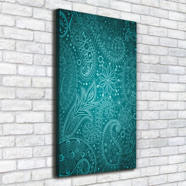 Verticaal schilderij op canvas Ornamenten