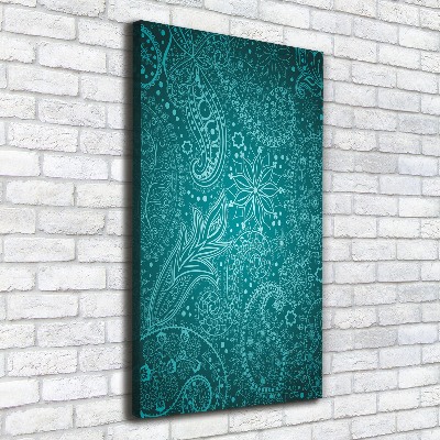 Verticaal schilderij op canvas Ornamenten
