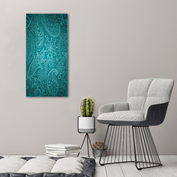 Verticaal schilderij op canvas Ornamenten