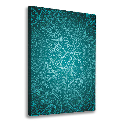 Verticaal schilderij op canvas Ornamenten