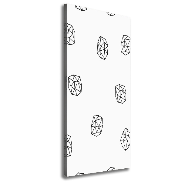 Foto obraz na płótnie pionowy Abstrakcyjny wzór
