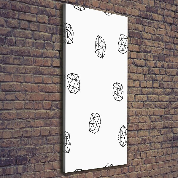 Foto obraz na płótnie pionowy Abstrakcyjny wzór