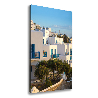 Verticale foto op canvas Mykonos, Griekenland
