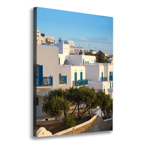 Verticale foto op canvas Mykonos, Griekenland