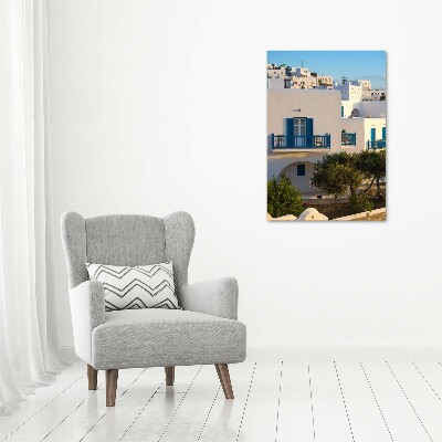 Verticale foto op canvas Mykonos, Griekenland