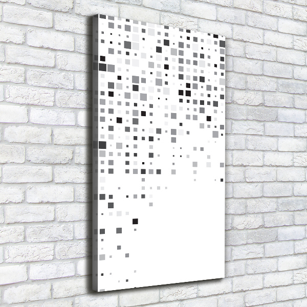 Verticale foto op canvas Abstracte vierkanten