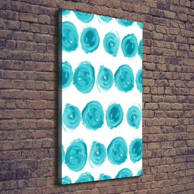 Verticale canvasfoto Stippen