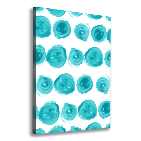 Verticale canvasfoto Stippen