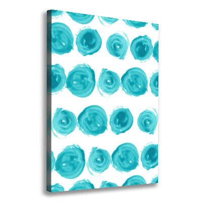 Verticale canvasfoto Stippen