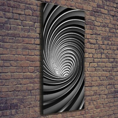 Verticaal schilderij op canvas Abstracte wervel