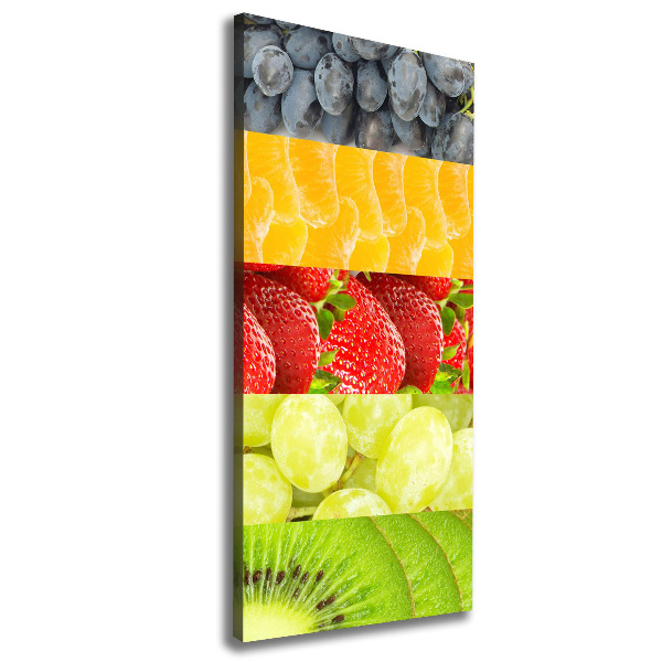 Verticale foto op canvas Fruit