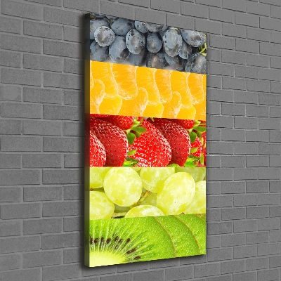 Verticale foto op canvas Fruit