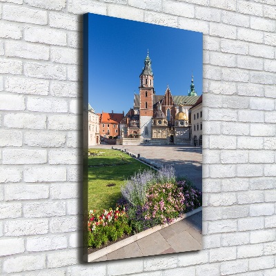 Verticale foto op canvas Krakau, Polen