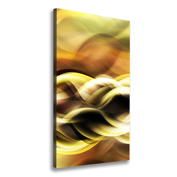 Verticale foto op canvas Gouden licht