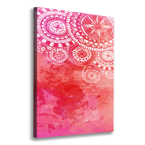 Foto obraz na płótnie do salonu pionowy Ornamenty