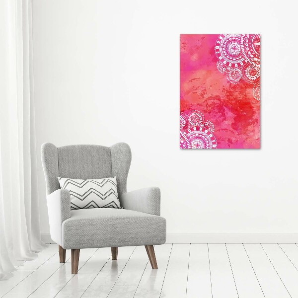 Verticale foto op canvas Ornamenten