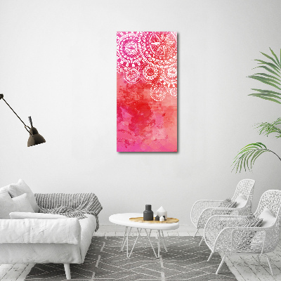 Verticale foto op canvas Ornamenten