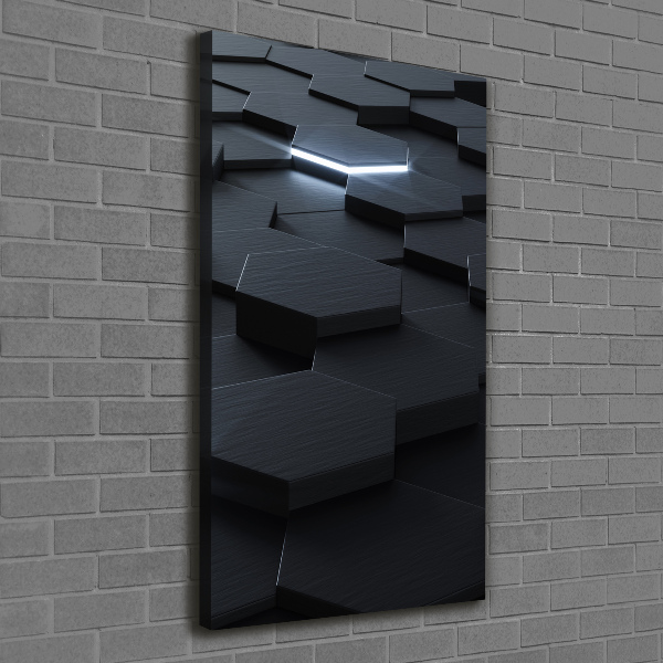 Foto obraz na płótnie do salonu pionowy Abstrakcja