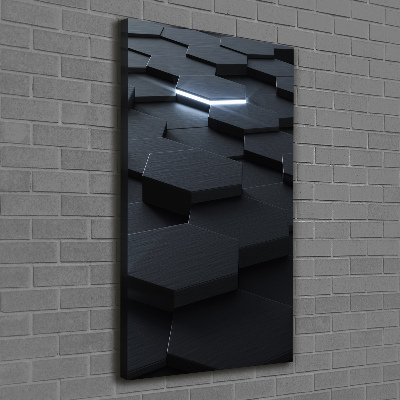 Foto obraz na płótnie do salonu pionowy Abstrakcja