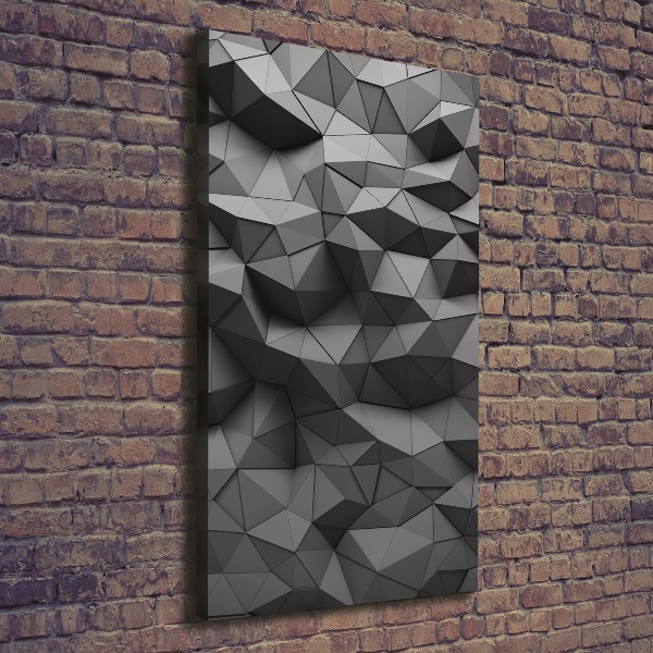 Verticale canvasfoto Abstracte 3D-achtergrond