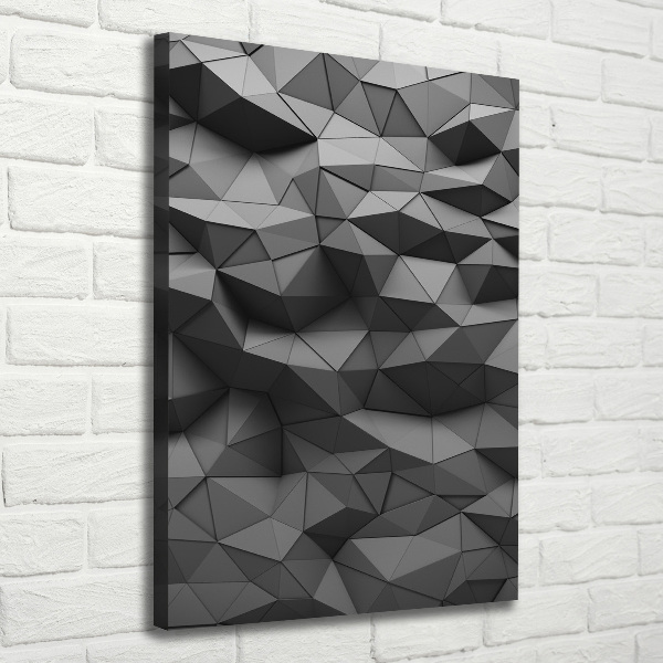 Verticale canvasfoto Abstracte 3D-achtergrond