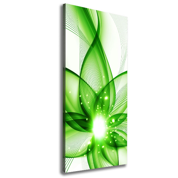 Verticaal canvasschilderij Abstractie