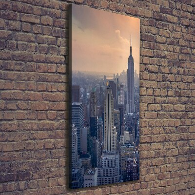 Verticale foto op canvas Manhattan, New York