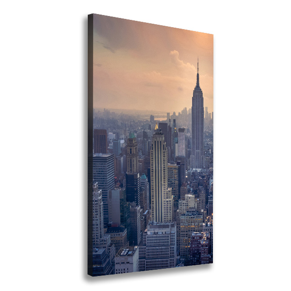 Verticale foto op canvas Manhattan, New York