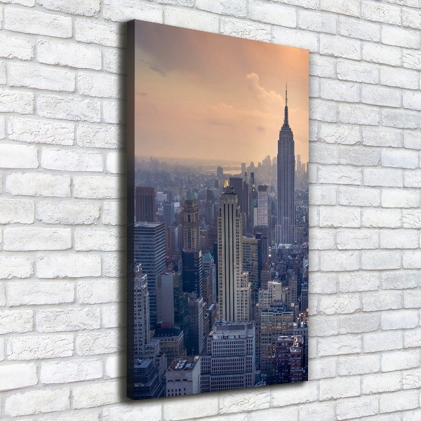 Verticale foto op canvas Manhattan, New York