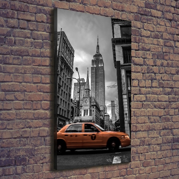 Verticale canvasfoto New York