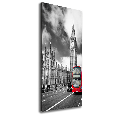 Verticale foto op canvas Big Ben Londen