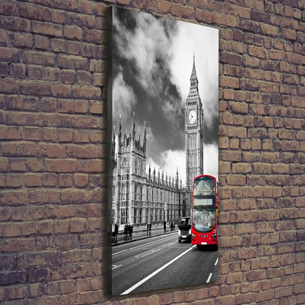 Verticale foto op canvas Big Ben Londen