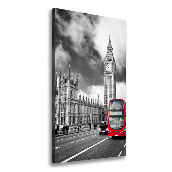 Verticale foto op canvas Big Ben Londen