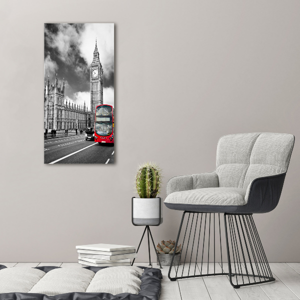 Verticale foto op canvas Big Ben Londen