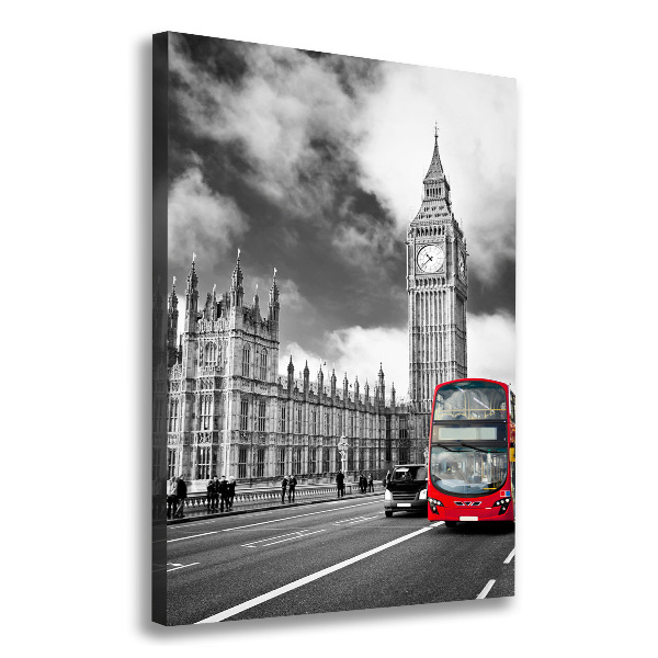 Verticale foto op canvas Big Ben Londen