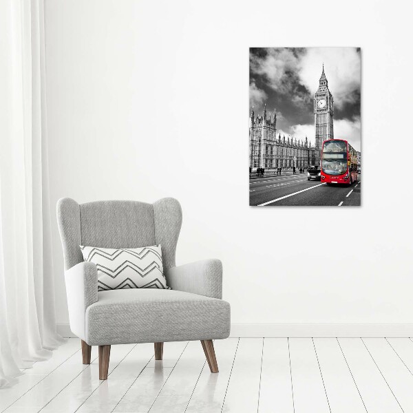 Verticale foto op canvas Big Ben Londen