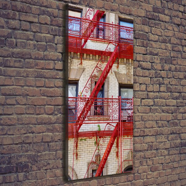 Foto obraz na płótnie pionowy Włoska kamienica