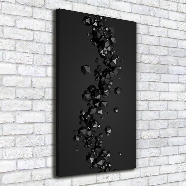 Verticale foto op canvas 3D-abstractie