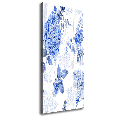 Verticaal canvasschilderij Zonder