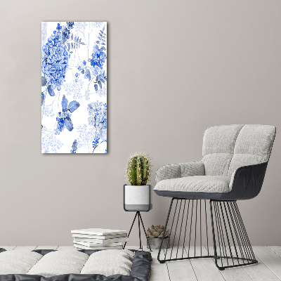 Verticaal canvasschilderij Zonder