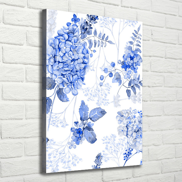 Verticaal canvasschilderij Zonder