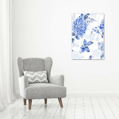 Verticaal canvasschilderij Zonder