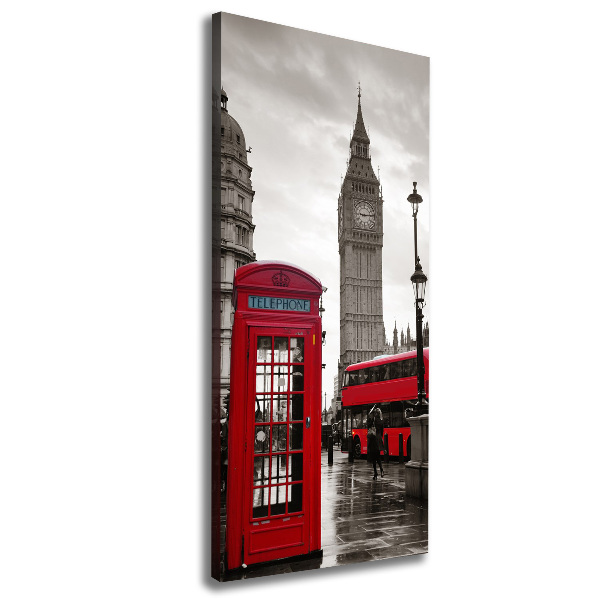 Verticale foto op canvas Big Ben Londen